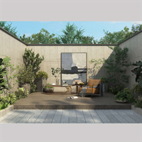 Balcony Garden Courtyard Landscape 3D Model